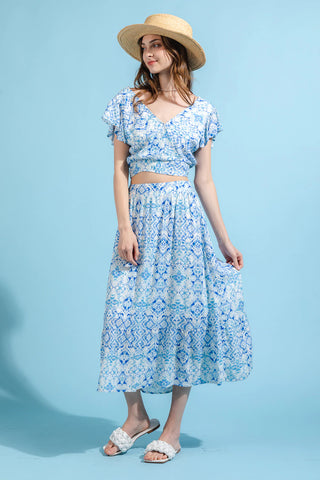 Summer Blues Skirt