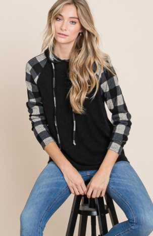 Buffalo Plaid Sweatshirt