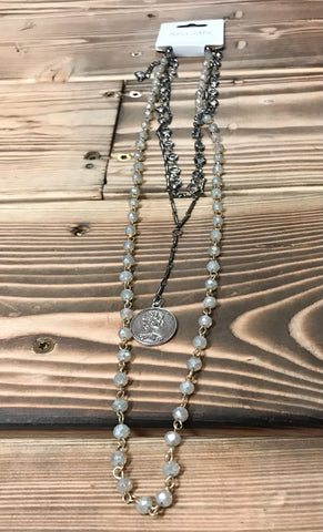 Coin Layer Necklace
