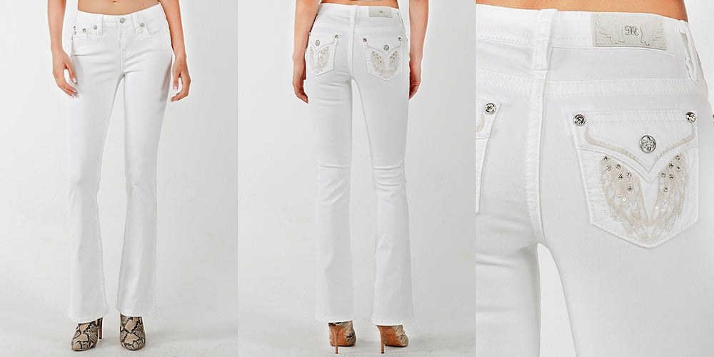 Miss Me White Jeans