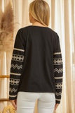 Embroidered Tunic Top