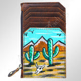 AD Small Leather Painted Wallet